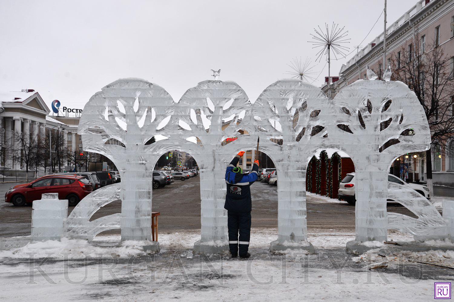 Фигурка Снежный городок 25 см Новогодняя сказка 973017