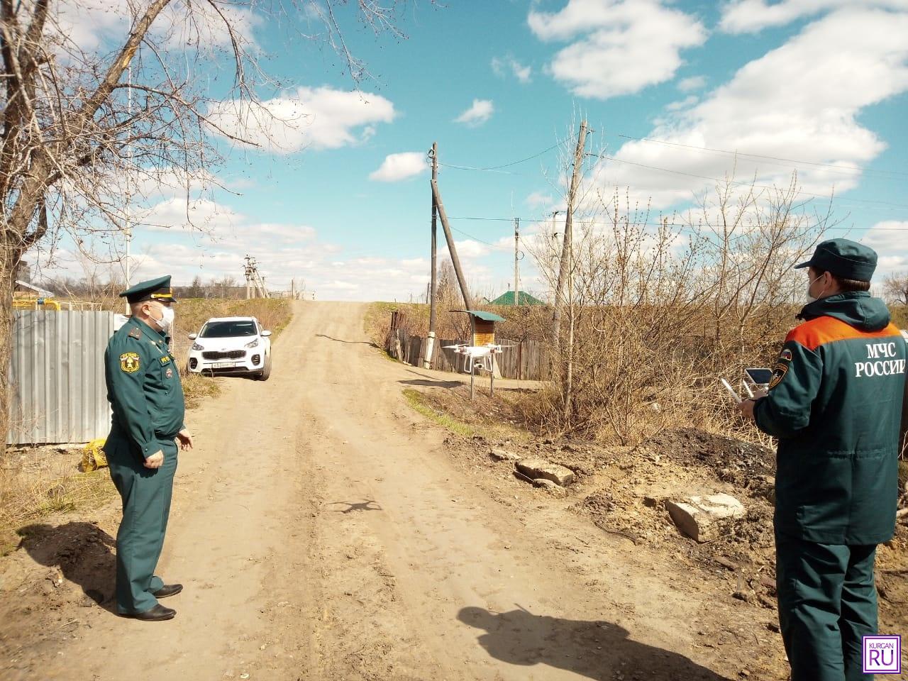 За курганскими дачниками следят с помощью беспилотников | 28.04.2020 |  Курган - БезФормата