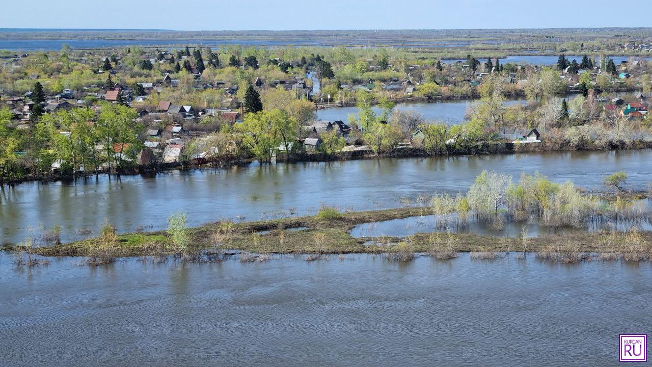 Уровень воды в Тоболе около Кургана снизился до отметки 658 см